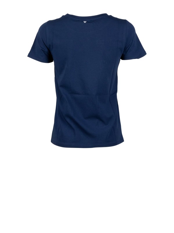 T-shirt Basic Weekend Max Mara Blu Cina