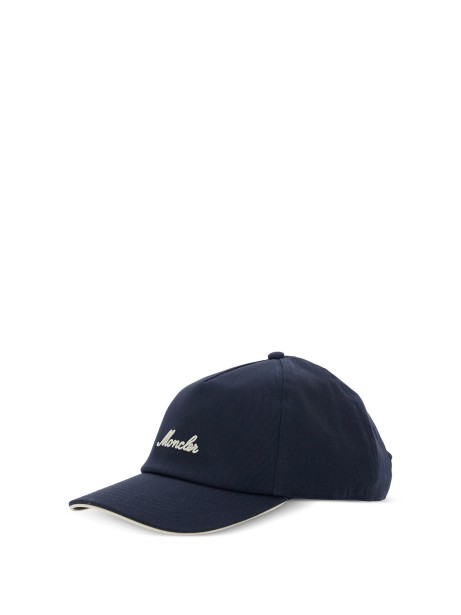 Cappello da Baseball Moncler con Logo Sfumato