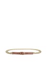 Max Mara Weekend Chain and Leather Belt