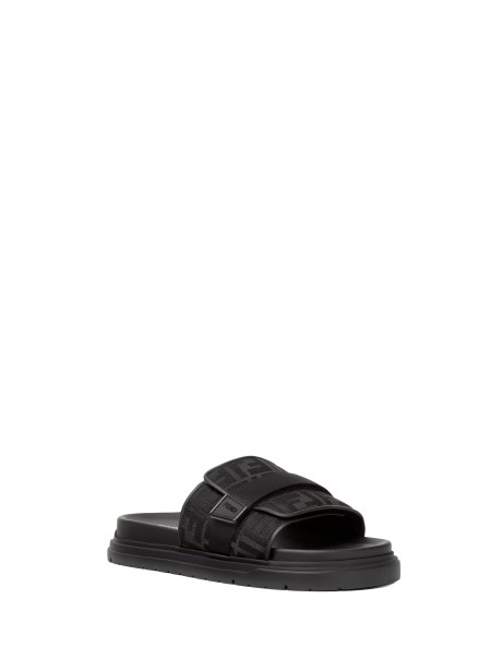 Sandali Slides Jacquard Fendi - Eleganza e Comfort