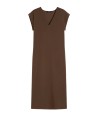 Max Mara Weekend Milano Jersey Dress in Chocolate