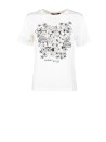 T-shirt in raso con retro in jersey di Weekend Max Mara