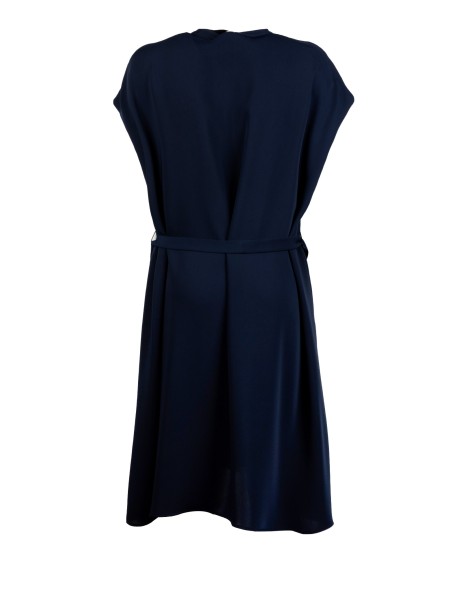 Herno Belted Midi Dress - Elegant Black Dress 2