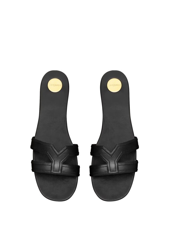 Sandali Mabrouka in Pelle Liscia - Saint Laurent