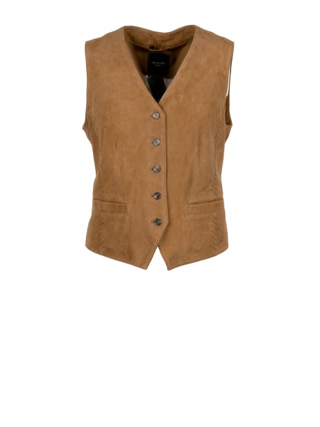 Max Mara Weekend Vetusta Brown Gilet - Elegant Layering