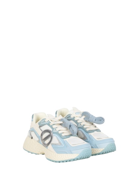 Sneaker Carter 2.0 Tech Donna bianco e azzurro 2