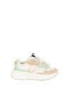 Sneaker Carter Jogger Donna beige, bianco e verde
