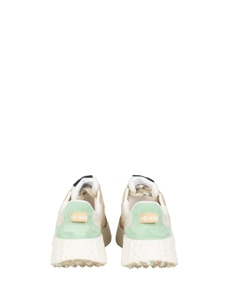 Sneaker Carter Jogger Donna beige, bianco e verde