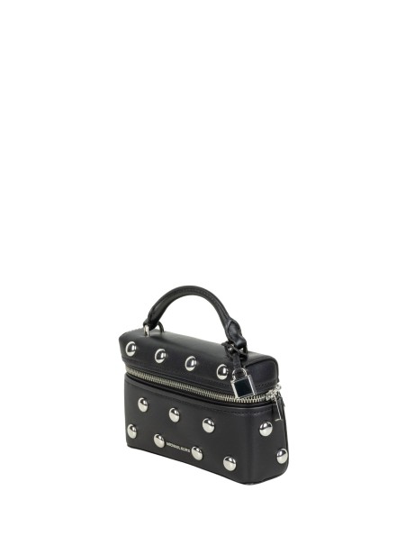 Borsa a tracolla Jana extra-small in pelle con borchie 2