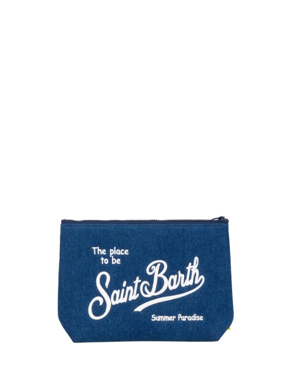 Pochette Aline Denim L MC2 SAINT BARTH