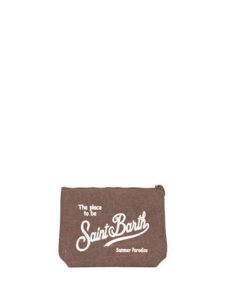 Pochette Unisex Mc2 Saint Barth Aline Canvas
