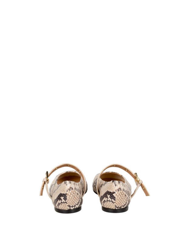 Ballerina Status stampa rettile