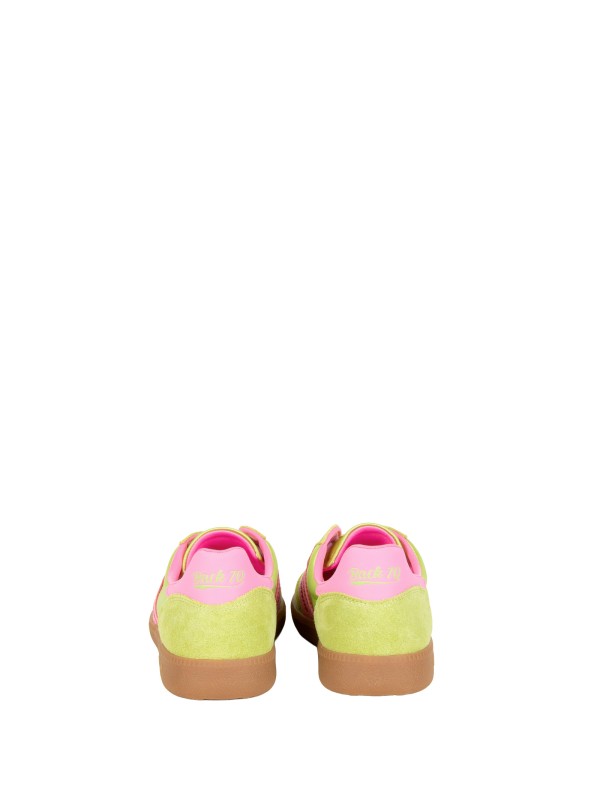 Sneakers Ghost c26 lime e rosa