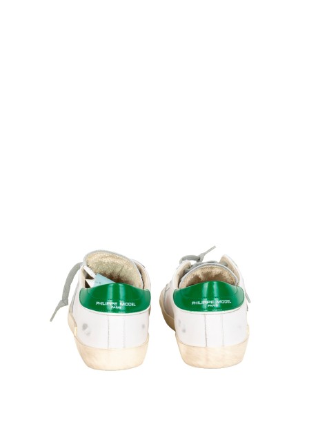 Sneakers Prsx bianco e verde