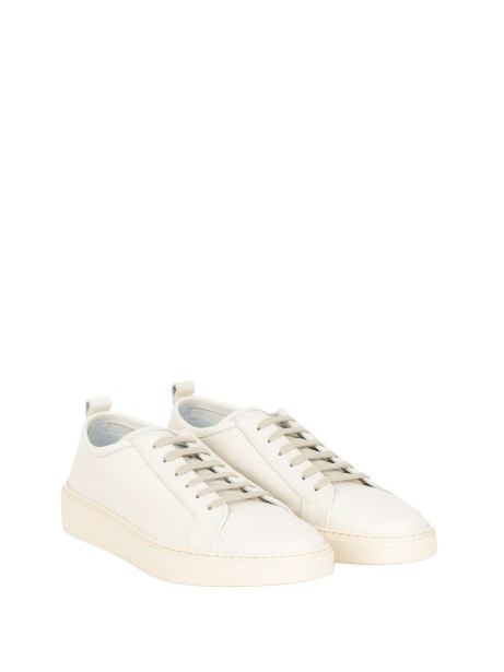 Sneakers in pelle di cervo bianca 2