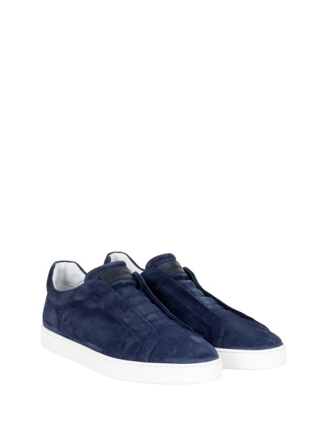 Sneaker Slip on blu navy