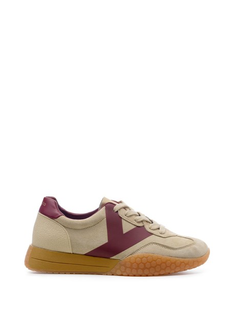 Sneakers Km 9713 sand/bordeaux