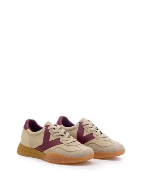 Sneakers Km 9713 sand/bordeaux 2