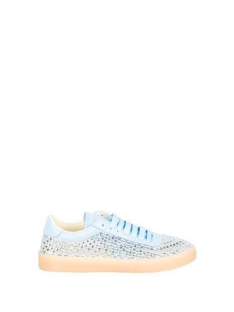 Sneakers Strass azzurre