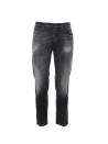 Faded effect jeans