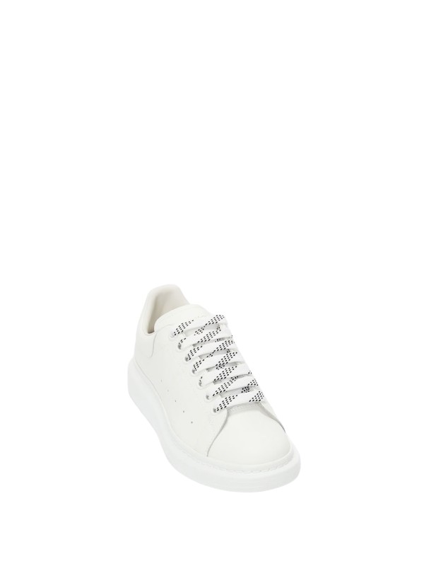 Sneakers in pelle bianca