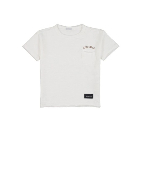 T-shirt con dettagli a contrasto - 72 Mesi T-shirt con dettagli a contrasto - 72 Mesi