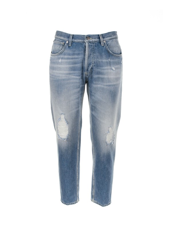 Faded denim jeans Faded denim jeans