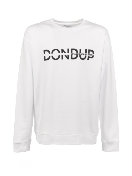 Sweatshirt with contrasting logo