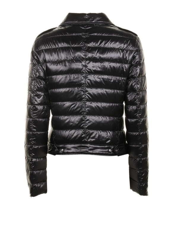 Short down jacket with zip