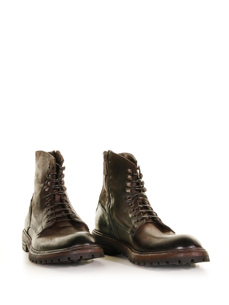 Ankle boot in dark brown leather 2