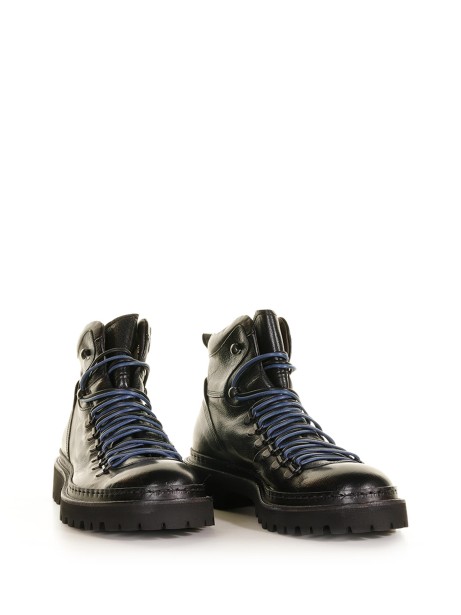 Pedula black leather and rubber sole 2