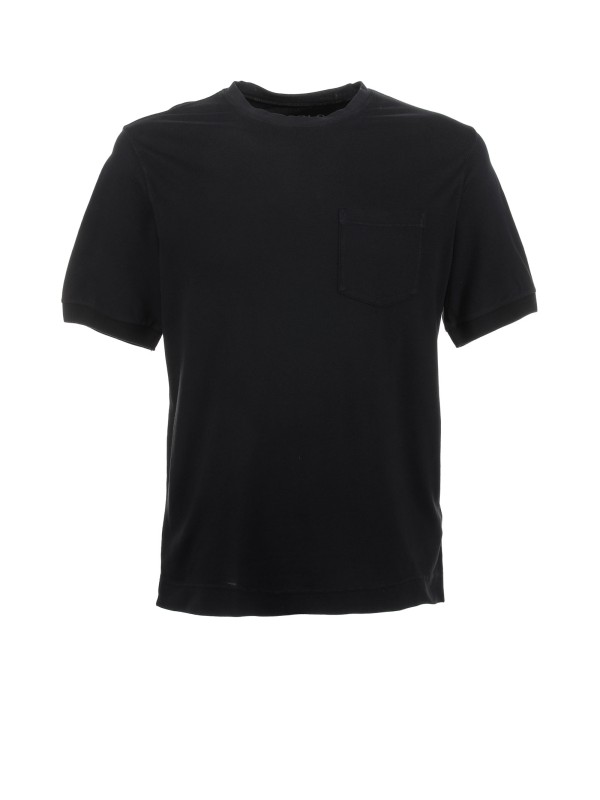 T-shirt with round neck