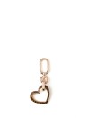 Metal heart key ring