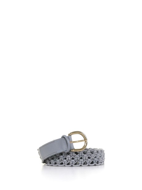 Cintura in pelle intrecciata Cintura in pelle intrecciata