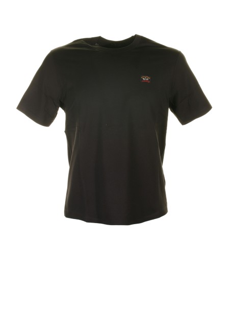 Black t-shirt with logo