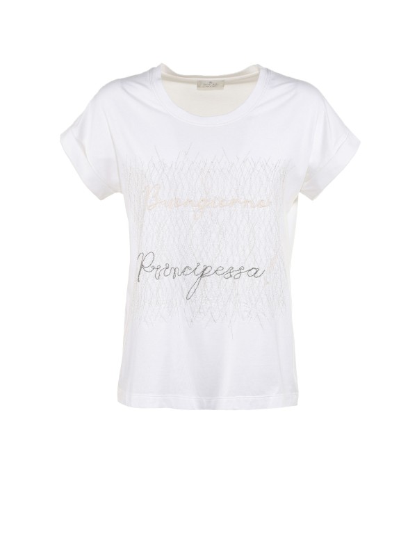 T-Shirt con ricamo T-Shirt con ricamo