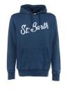 Hoodie with contrasting logo