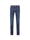 Jeans slim fit in denim scuro