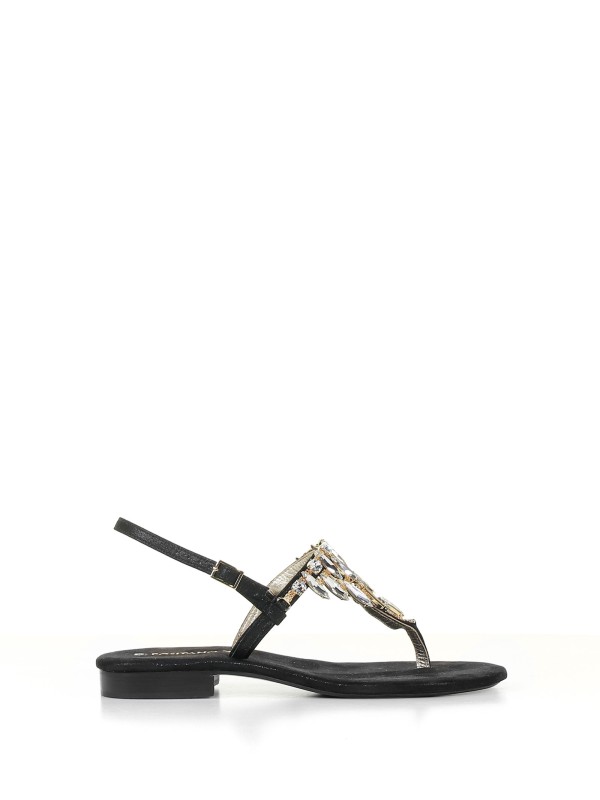 Jewel thong sandal