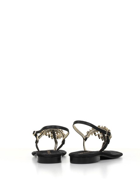 Jewel thong sandal