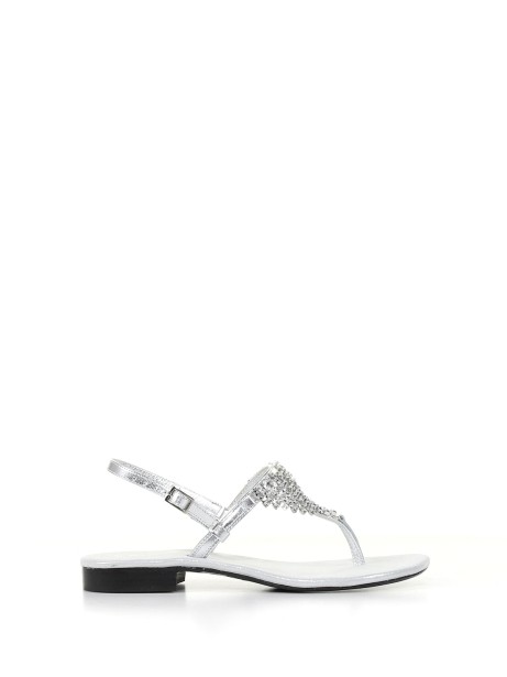 Jewel thong sandal