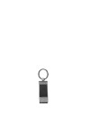 Leather key ring with logo