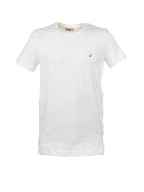 T-shirt bianca stretch in jersey