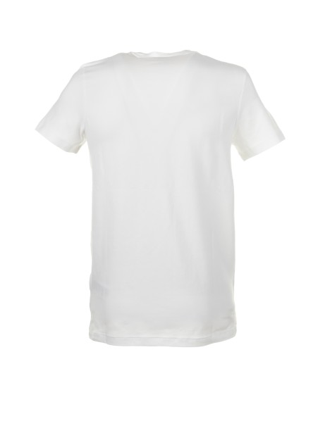 White stretch jersey T-shirt 2
