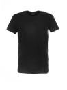 T-shirt nera stretch in jersey