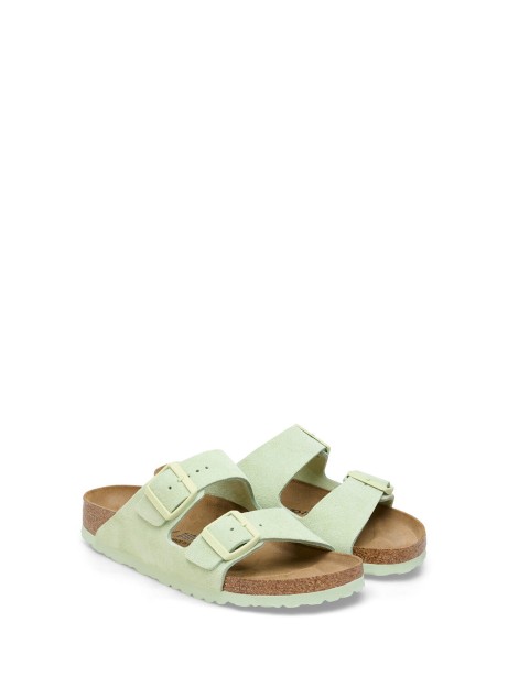 Arizona lime suede slipper 2