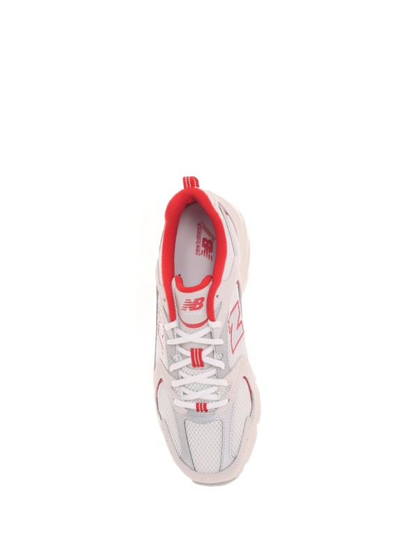Sneakers 530 bianco rosso