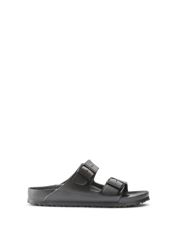 Arizona Eva slipper in anthracite rubber