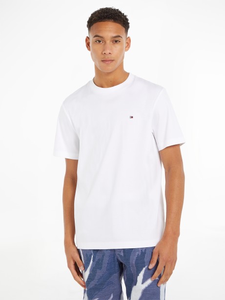 T-shirt bianca con mini logo 2