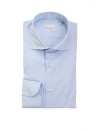 Camicia celeste slim fit